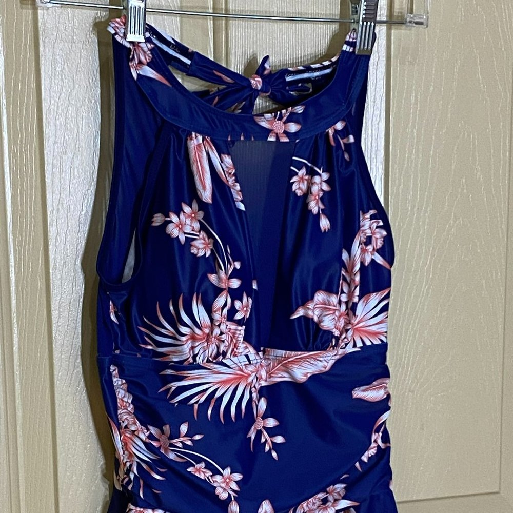 Zexxy small blue one piece swimsuit